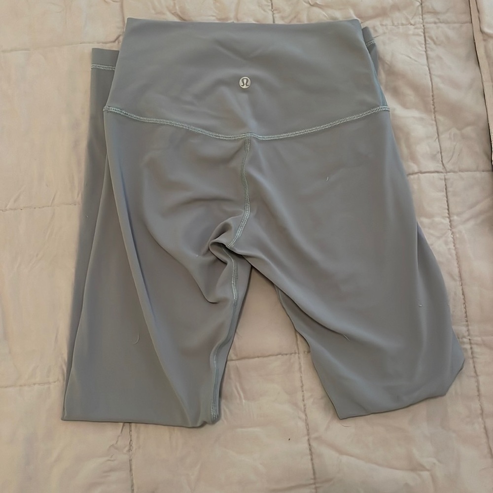 lululemon align leggings size 4 color baby blue